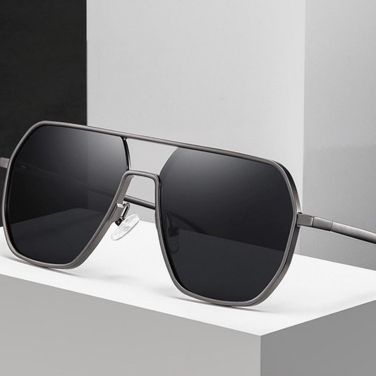 Aluminum Photochromic Polarized Sunglasses Anti Glare Eyewear