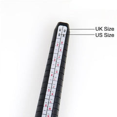 Ring Sizer US HK Measurement Tool Women Men Ring Size Measure Finger Ring Gauge
