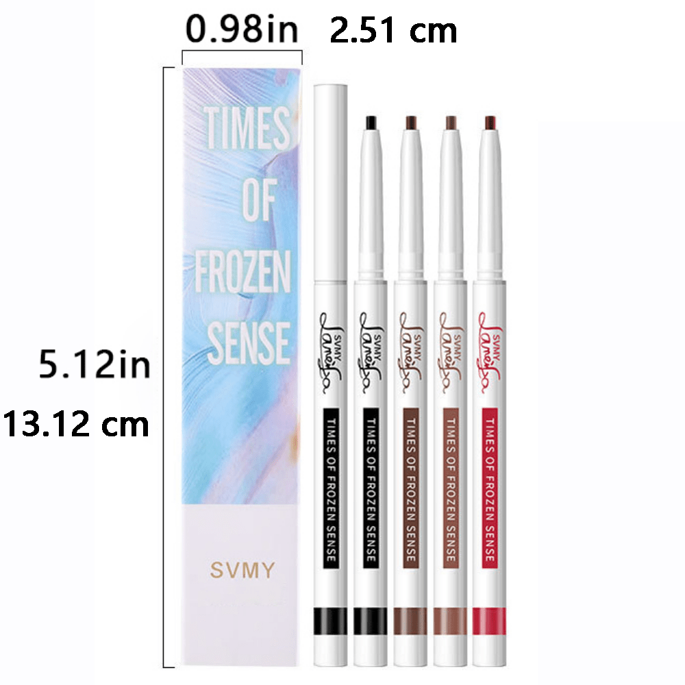 Waterproof Eyeliner Pencil High Pigmented Smudge Proof Stick