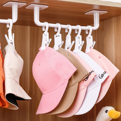 Adhesive Hat Rack for Baseball Hats - Hat Hooks for Wall