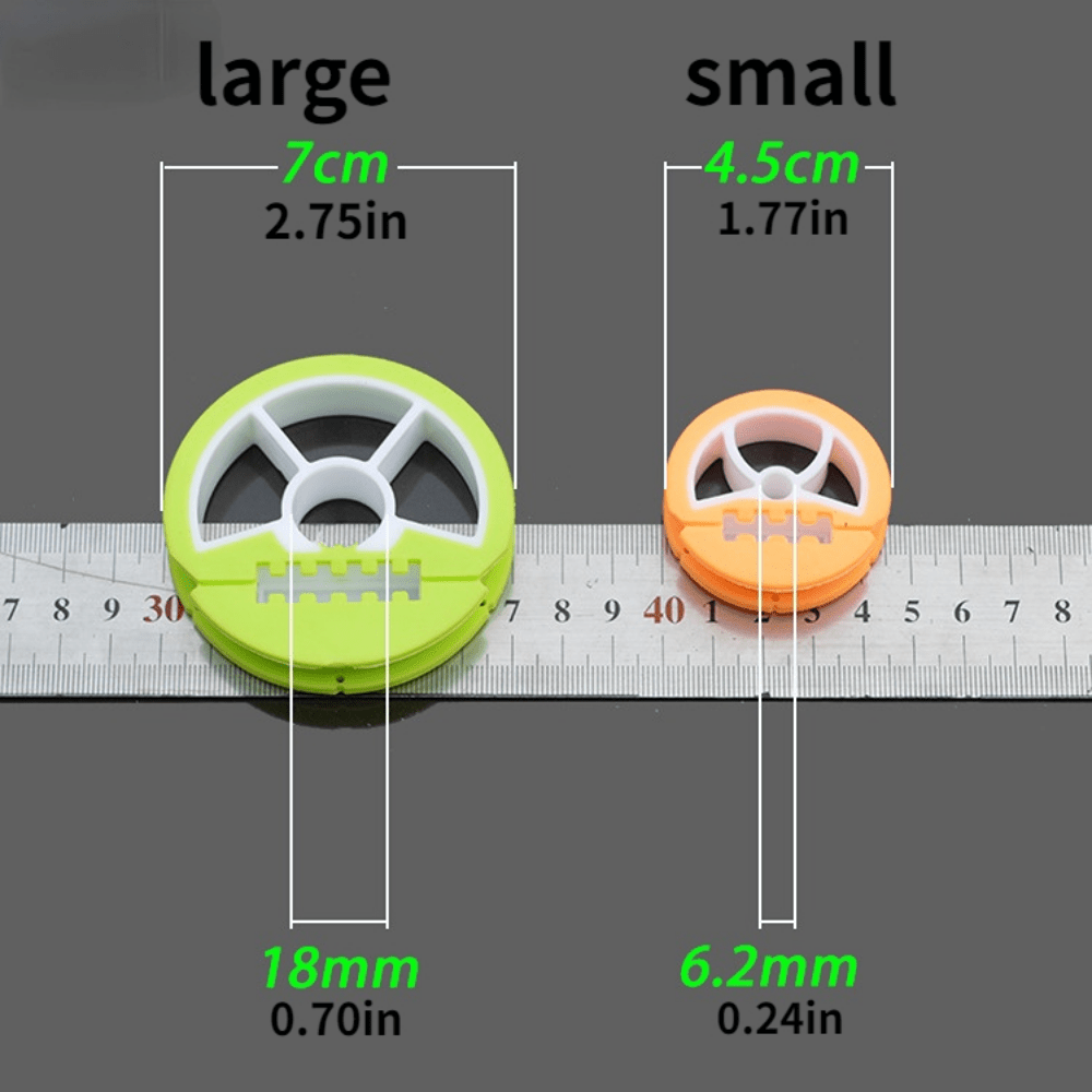 2pcs Silicone Fishing Line Holders Keep Line & Leader Rig Organized