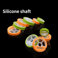 2pcs Silicone Fishing Line Holders Keep Line & Leader Rig Organized