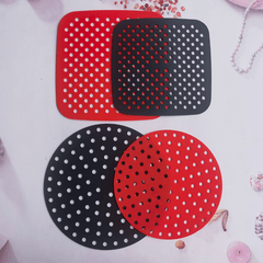 Non Stick Air Fryer Silicone Mat for Baking Grilling & More