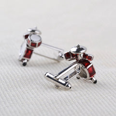 French Cufflinks Drum Band Rack Zinc Alloy Sleeve Studs