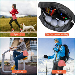 Pickleball Waist Bag Tennis Ball Holder Outdoor Sport Accessories
