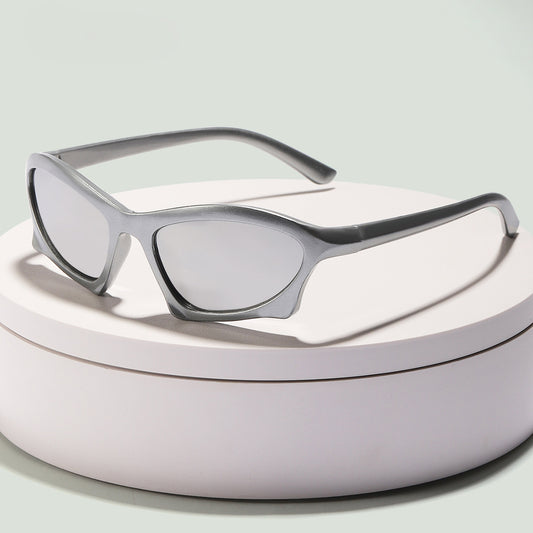 Y2K Futuristic Kids Sunglasses UV400 Fashionable Sunshade