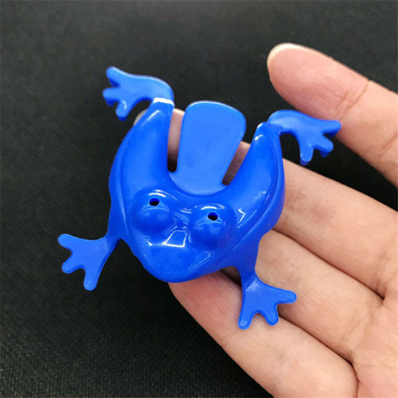 20pcs Jumping Frog Bounce Fidget Toys Kids Stress Reliever Assorted Gift