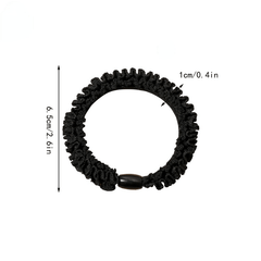 Elastic Hair Tie Lace Head Rope Wrinkle Hair Accessories for Women