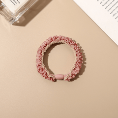 Elastic Hair Tie Lace Head Rope Wrinkle Hair Accessories for Women