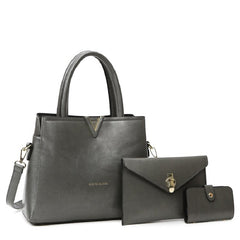 Classic PU Leather Bucket Bag Casual Crossbody & Shoulder Bag