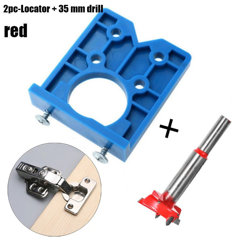 Carpenter Woodworking Tool 35mm Concealed Hinge Hole Drilling Guide