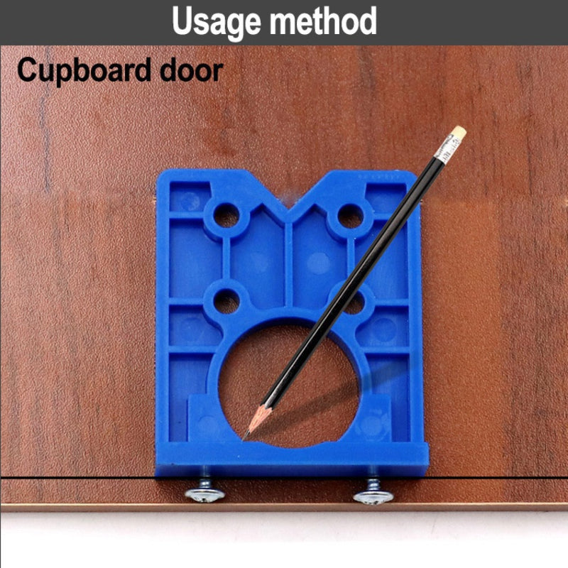 Carpenter Woodworking Tool 35mm Concealed Hinge Hole Drilling Guide