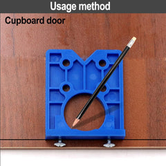 Carpenter Woodworking Tool 35mm Concealed Hinge Hole Drilling Guide