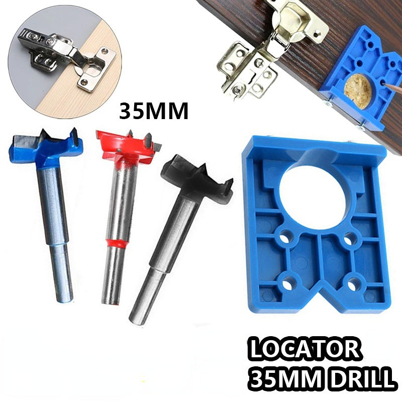 Carpenter Woodworking Tool 35mm Concealed Hinge Hole Drilling Guide
