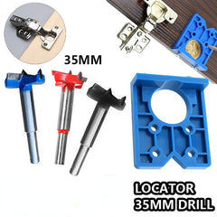 Carpenter Woodworking Tool 35mm Concealed Hinge Hole Drilling Guide