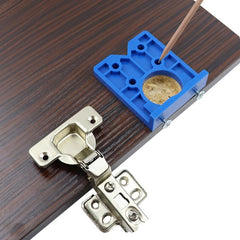 Carpenter Woodworking Tool 35mm Concealed Hinge Hole Drilling Guide