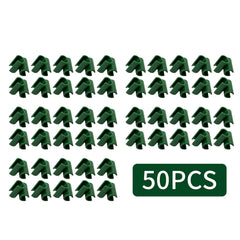 50pcs Cross Buckle Plant Support Gardening Pole Climbing Vine Frame