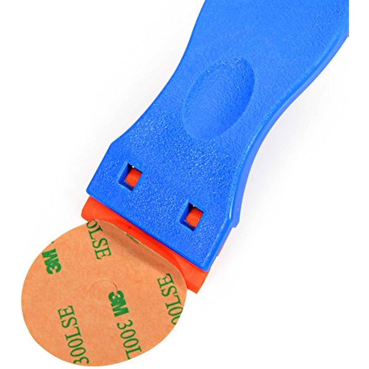 Plastic Razor Scraper and 10 Double Edged Blades for Label Removal