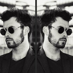 Men's Round Frame Punk Sunglasses UV Protection for Sports