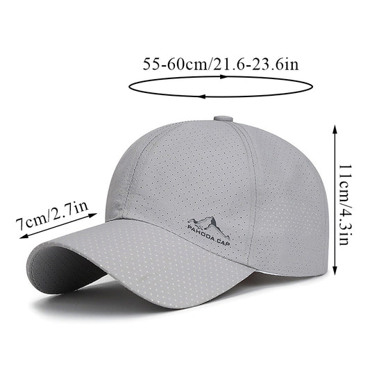 Quick Dry Baseball Cap Sun Hat for Golf Fishing