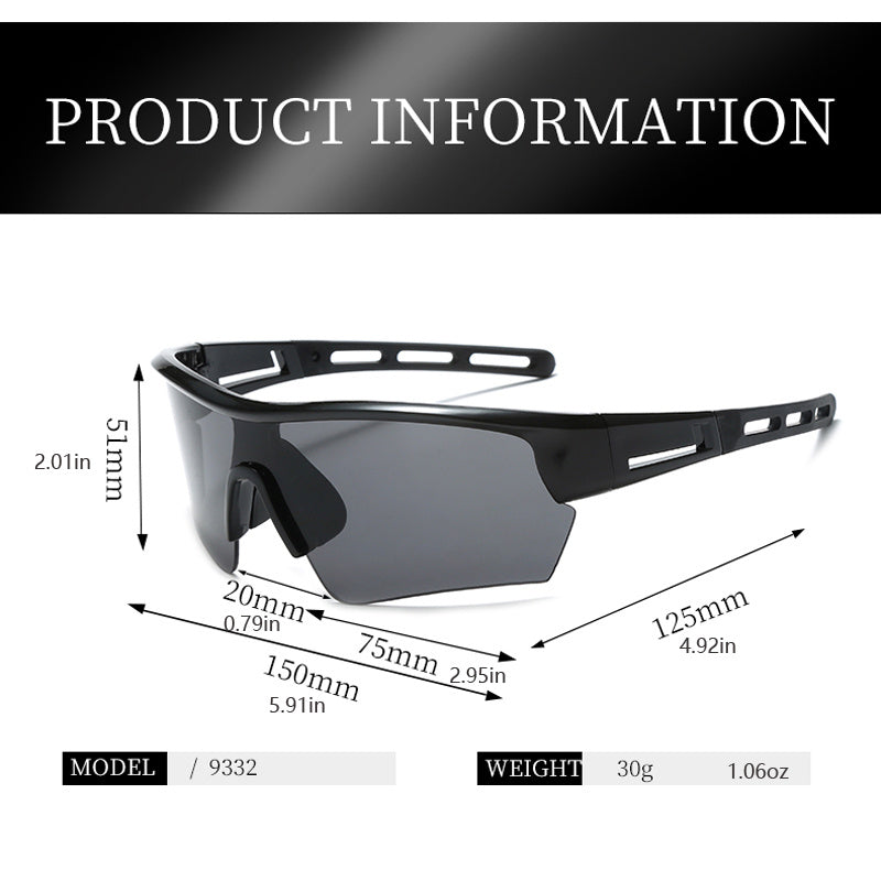 Men's Bike Sport Sunglasses UV400 Outdoor Goggles