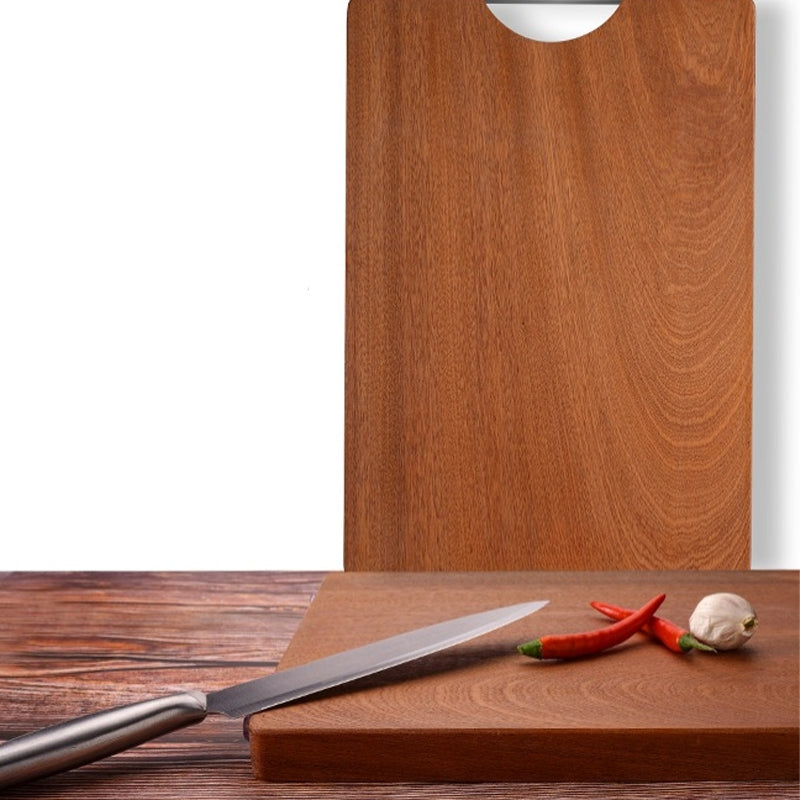 Solid Wood Cutting Board Double Sided Thickened for Kitchen Use