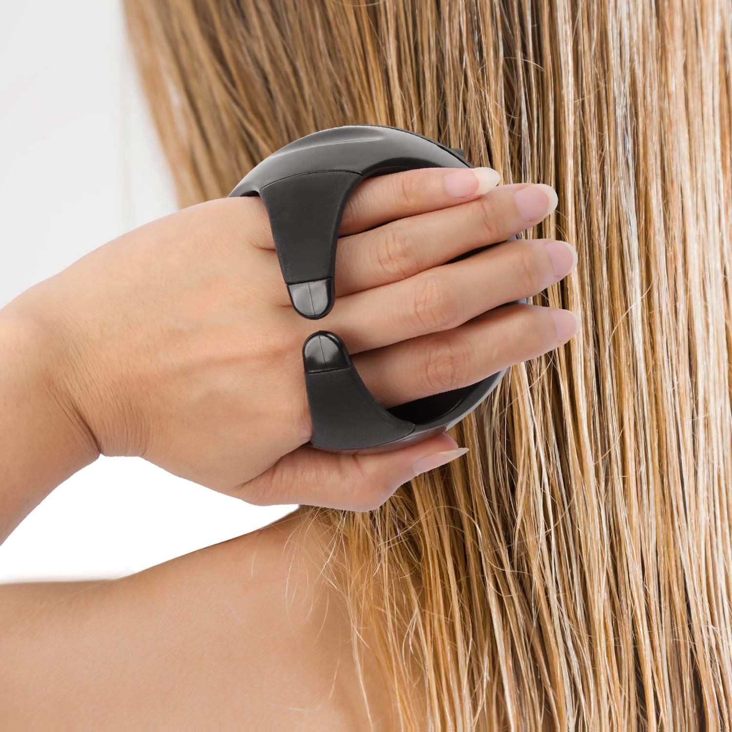 Silicone Scalp Massager Brush for Hair Washing and Exfoliation