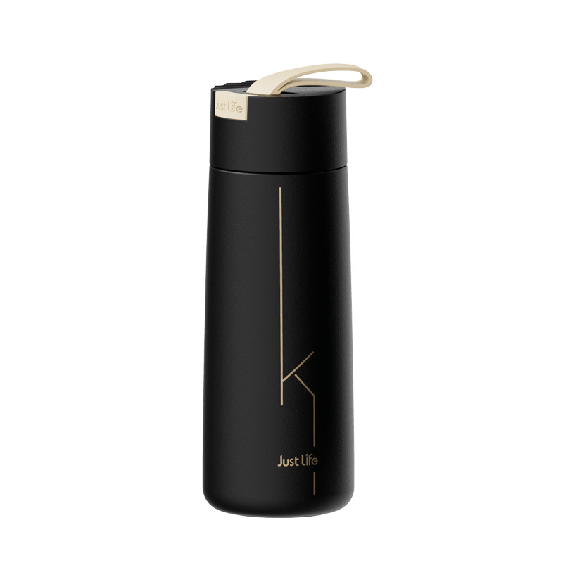Metal Vacuum Cup Stainless Steel Insulated Water Bottle Portable Large Capacity