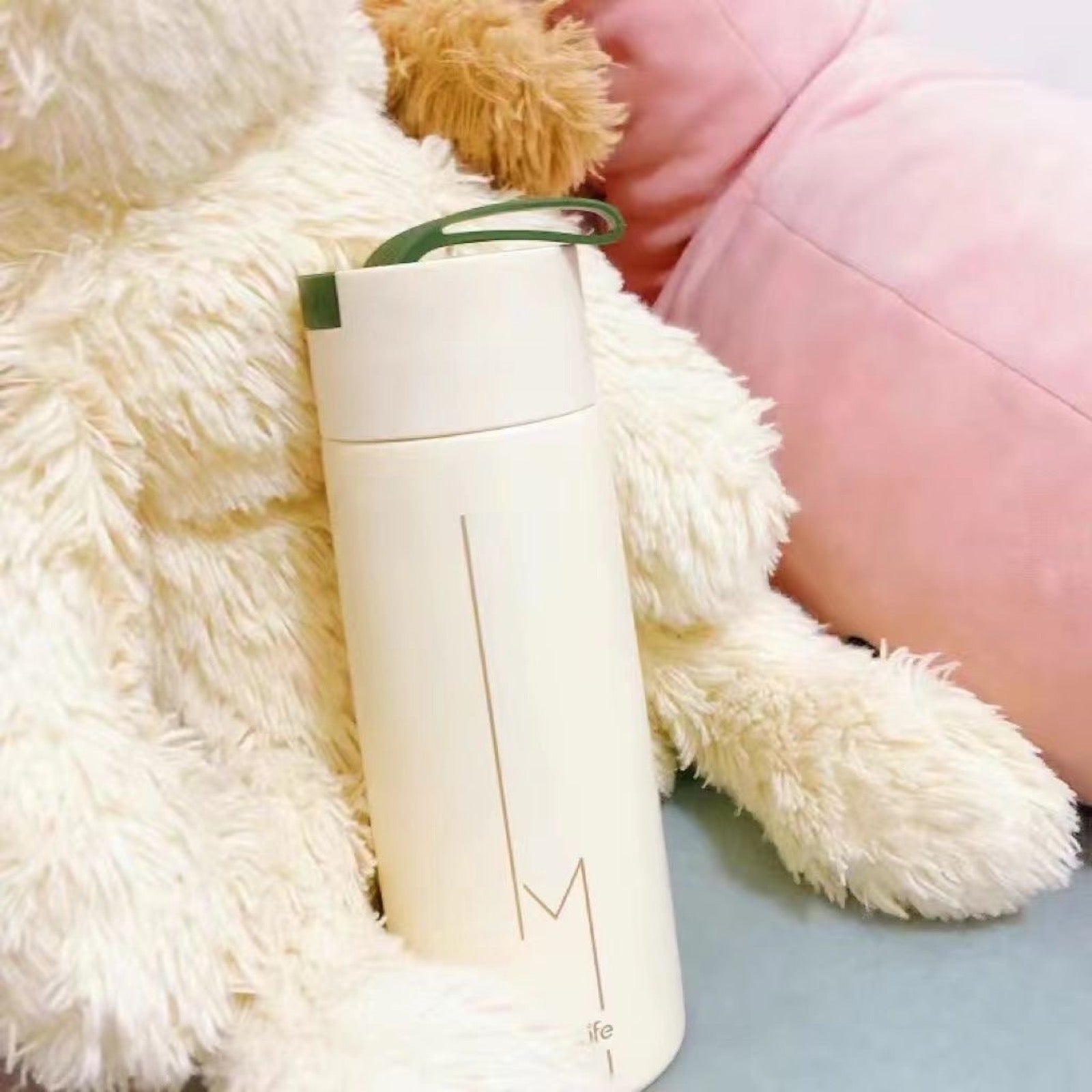 Metal Vacuum Cup Stainless Steel Insulated Water Bottle Portable Large Capacity