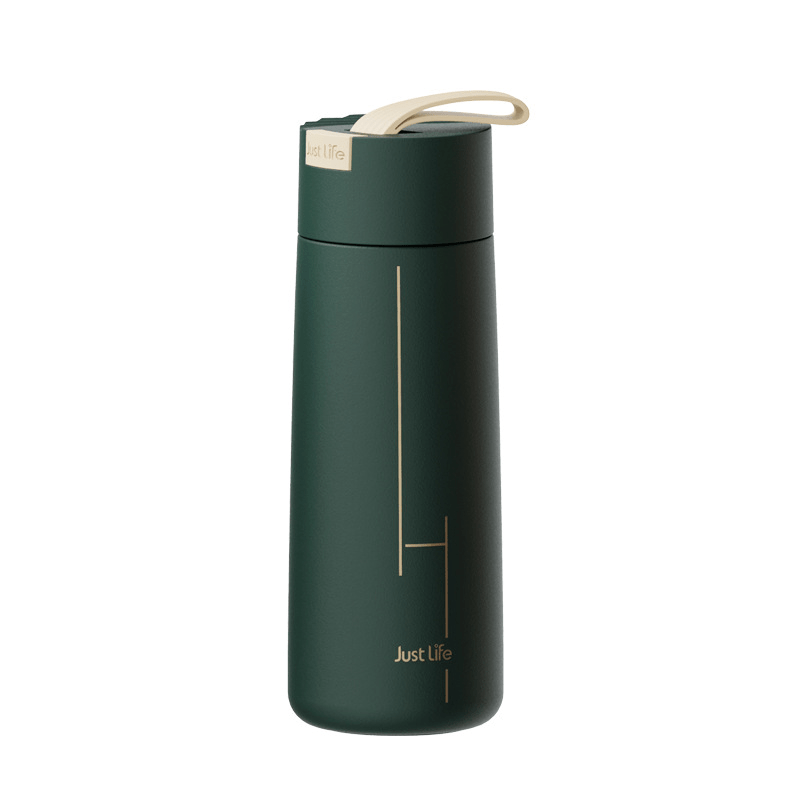 Metal Vacuum Cup Stainless Steel Insulated Water Bottle Portable Large Capacity