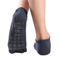 Unisex Cotton Yoga Socks Non-Slip Indoor Floor Socks