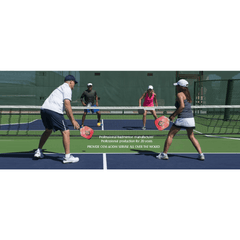 Carbon Fiber Pickleball Set Paddles 4 Balls Packing Bag