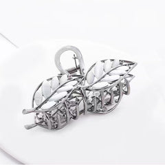 Opal Leaf Hair Claw for Women