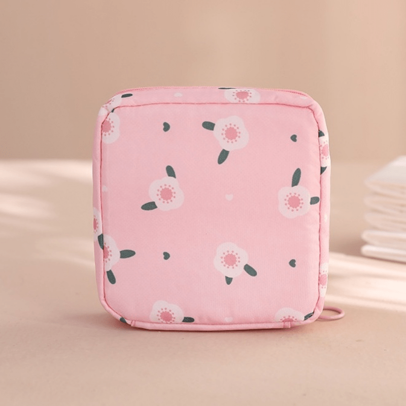 Travel Storage Bag Sanitary Napkin Pouch Waterproof Makeup Pouch