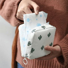 Travel Storage Bag Sanitary Napkin Pouch Waterproof Makeup Pouch