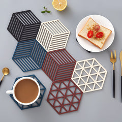 Silicone Table Mat Heat Insulation Anti-scald Bowl Mat Household Pot Holder