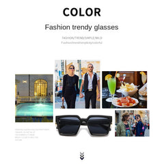 Square Sunglasses Women Men Retro Summer Outdoor Shades Classic Vintage