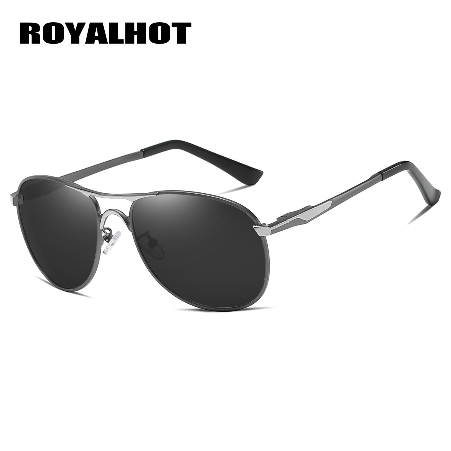 RoyalHot Polarized Alloy Frame Sunglasses Driving Sun Glasses Shades Oculos