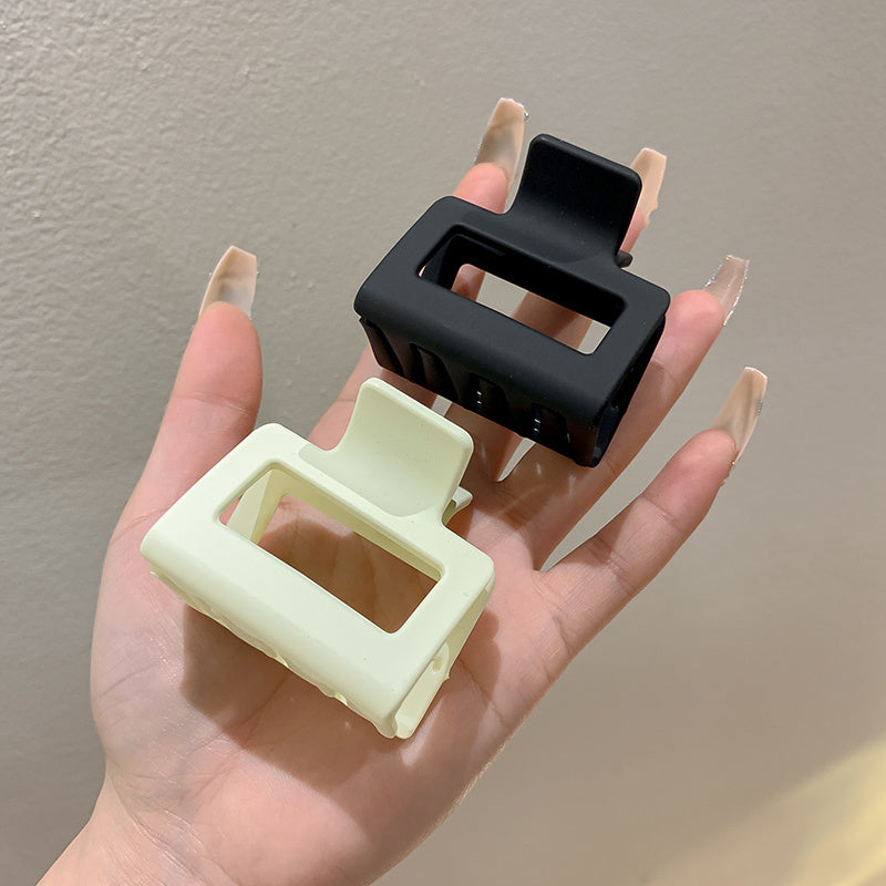 Small Square Hair Clip Half Tie Ponytail Hair Clip