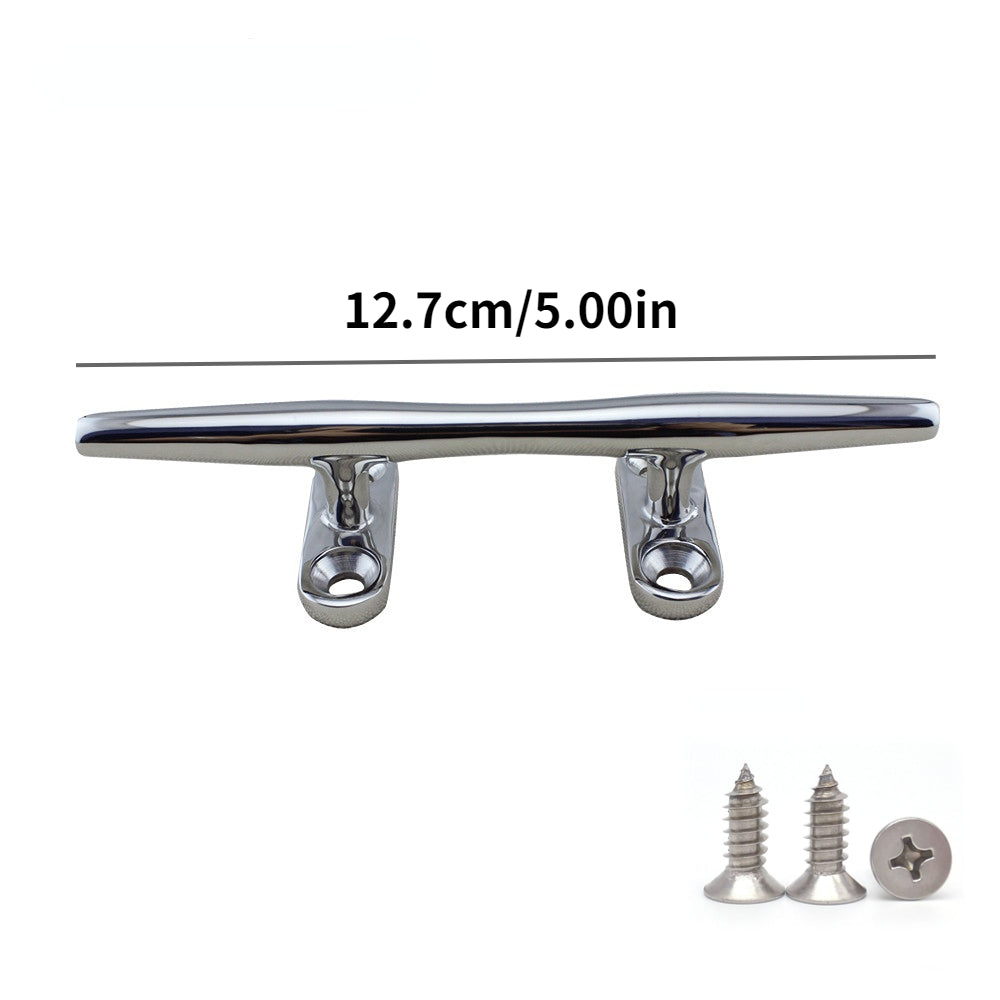 Stainless Steel Anchor Cleat for Boats Yachts Kayaks 12.7 5in 15.6in