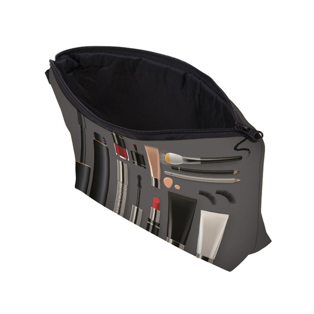 Mini Cosmetic Print Makeup Bag for Women Traveling