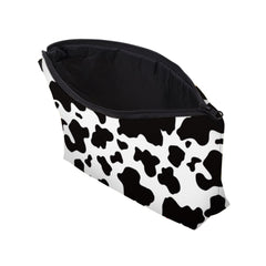 Cow Pattern Cosmetic Bag for Women Makeup Toiletry Organizer Gift