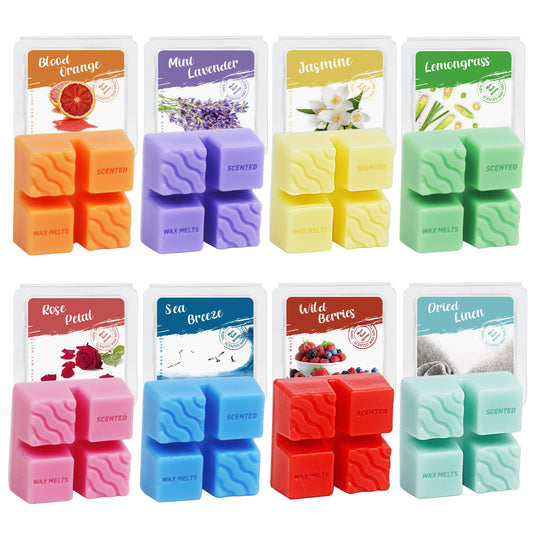 8pcs Scented Soy Wax Melts for Wax Warmer - 35g