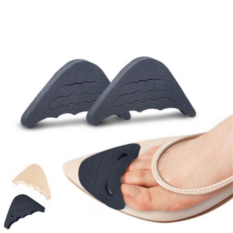 2pcs Women High Heel Toe Plug Cushion Protector Big Shoes Filler