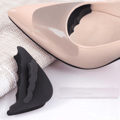 2pcs Women High Heel Toe Plug Cushion Protector Big Shoes Filler