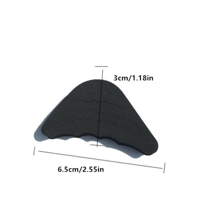 2pcs Women High Heel Toe Plug Cushion Protector Big Shoes Filler
