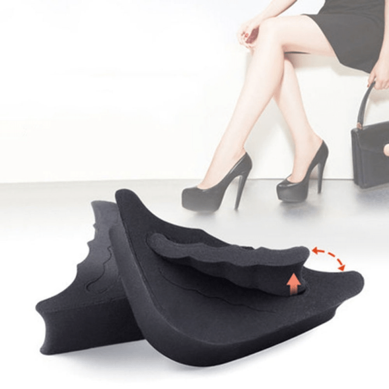 2pcs Women High Heel Toe Plug Cushion Protector Big Shoes Filler