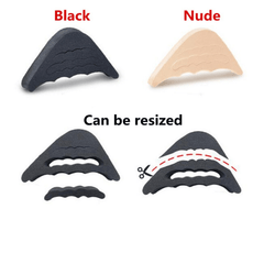 2pcs Women High Heel Toe Plug Cushion Protector Big Shoes Filler