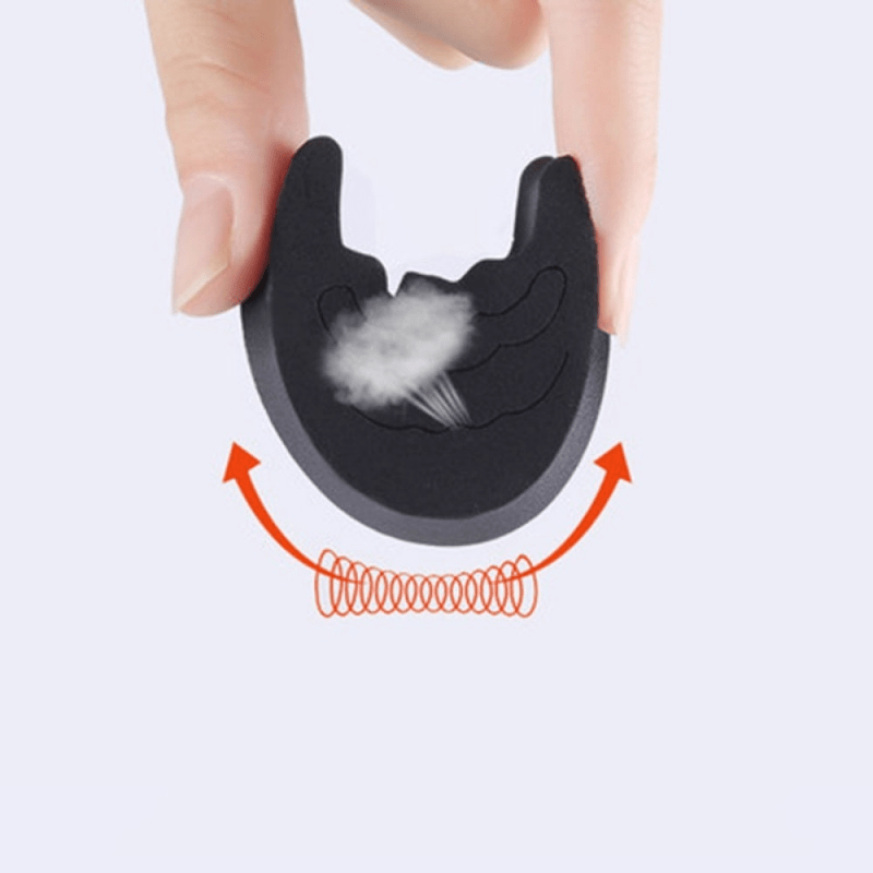 2pcs Women High Heel Toe Plug Cushion Protector Big Shoes Filler