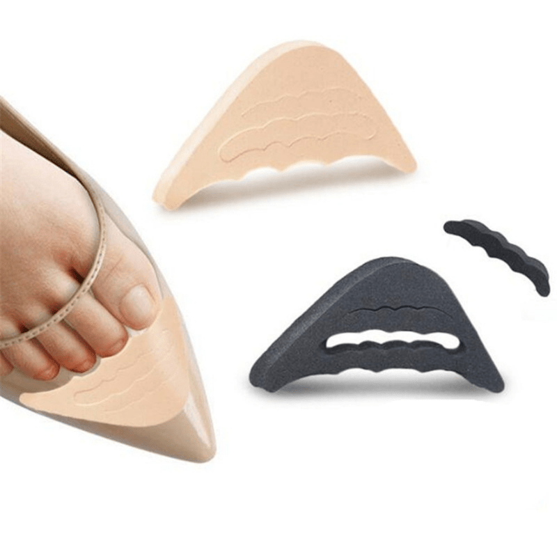 2pcs Women High Heel Toe Plug Cushion Protector Big Shoes Filler